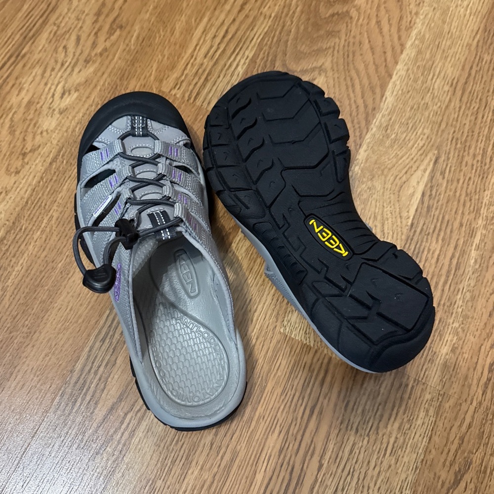 Keen Gray Slip On Sandals
